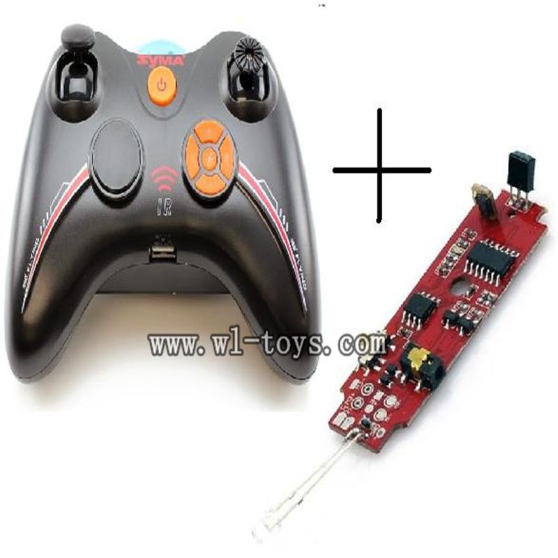 SYMA S107P-parts-09 Transmitter & Circuit baord SYMA S107P rc helicopter parts SYMA S 36 helikopter Accessories symarc model