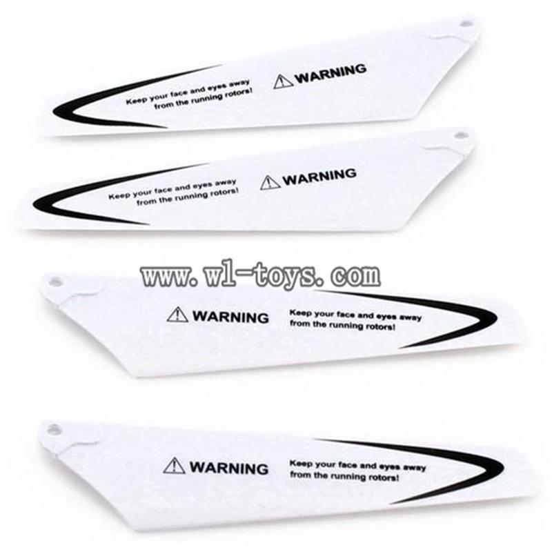 SYMA S5-Parts-03 Main Blades(4pcs-2A+2B) SYMA S5 rc helicopter parts SYMA S5 helikopter Accessories symarc model