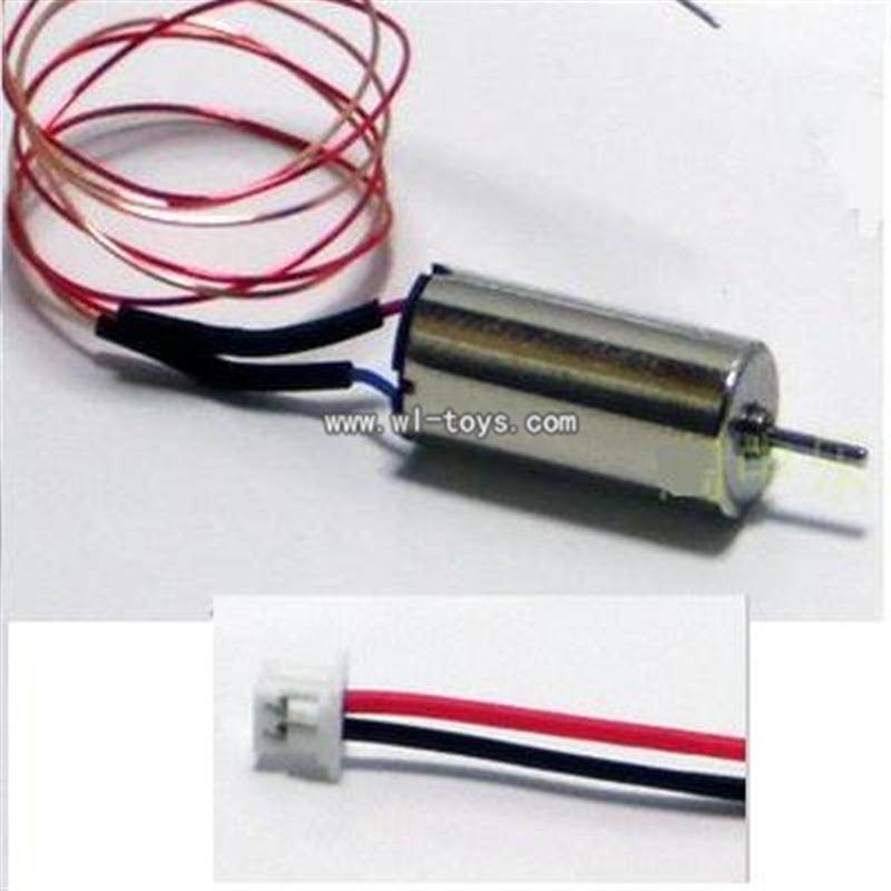 SH 6050-parts-17 Tail motor & Connect wire and plug for the tail motor SH6050 RC helicopter parts sanhuan 6050 helikopter Accessories,sanlianhuan 6050 toys