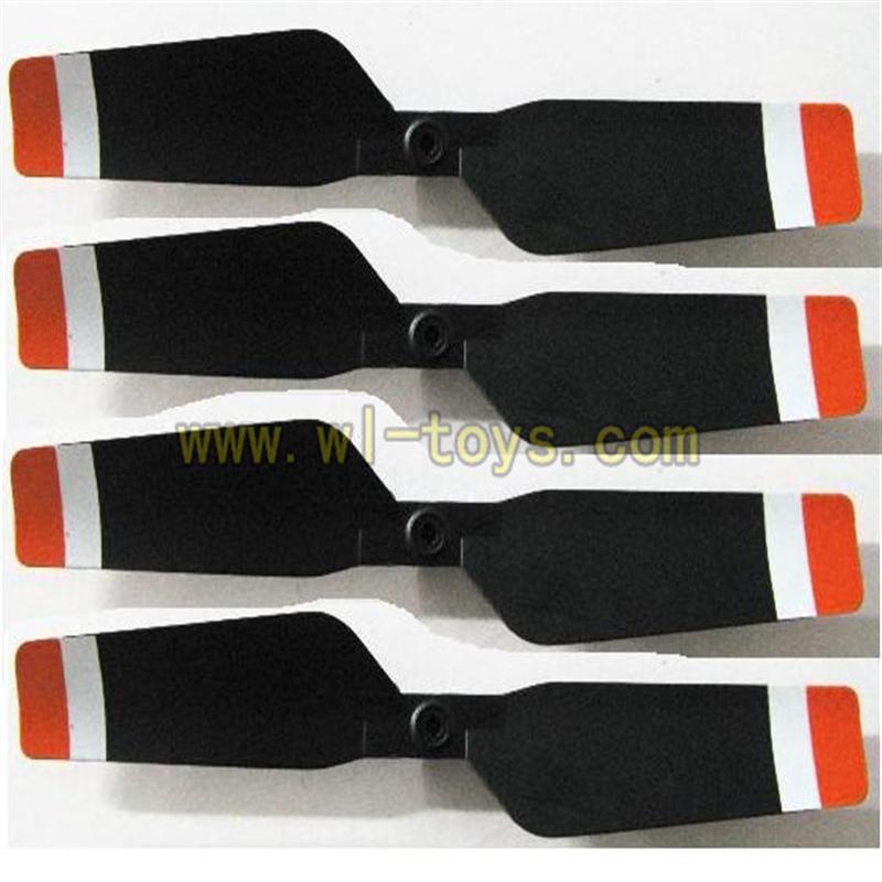 FX037-helicopter-parts-03 Tail blade(4pcs) Feilun FX037 rc helicopter parts FX 037 helikopter Accessories