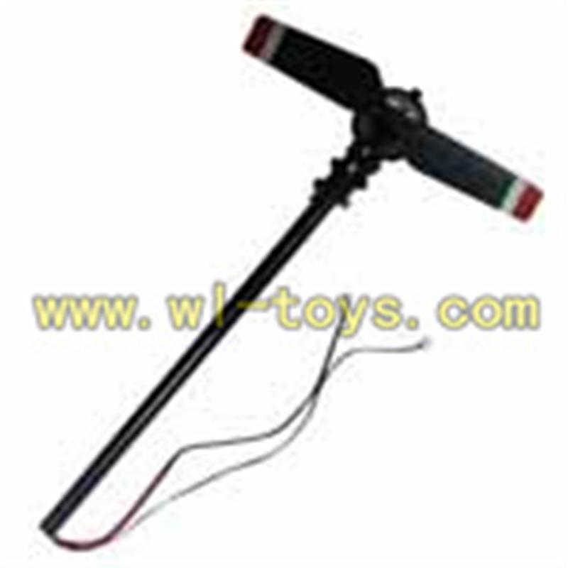 FX037-helicopter-parts-18 Whole tail unit(Include tail motor) feilun FX037 rc helicopter parts FX 037 helikopter Accessories