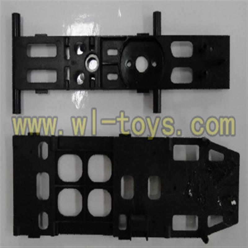 FX037-helicopter-parts-26 Upper Main frame & Lower main frame feilun FX037 rc helicopter parts FX 037 helikopter Accessories