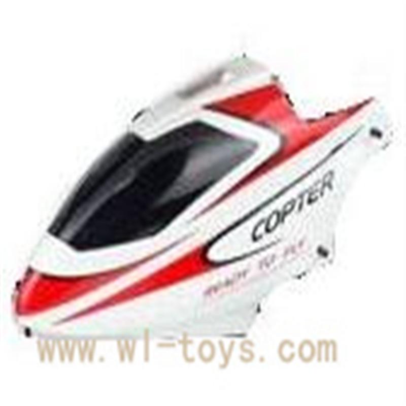 WL V911-03 Head Cover(red&orange) WLtoys V911 WL V911-1 RC Helicopter Spare Parts WL Toys rc model