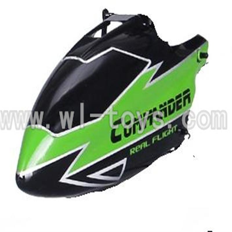 WL V911-1-04 Head cover(Green) WLtoys V911 WL V911-1 RC Helicopter Spare Parts WL Toys rc model