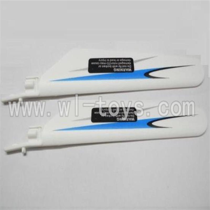 WL V911-12 Main blades(2pcs)-Blue WLtoys V911 WL V911-1 RC Helicopter Spare Parts WL Toys rc model