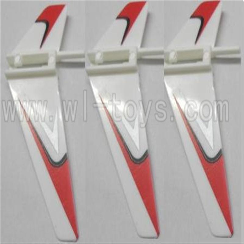 WL V911-18 Vertical wing(3pcs)-Red WLtoys V911 WL V911-1 RC Helicopter Spare Parts WL Toys rc model