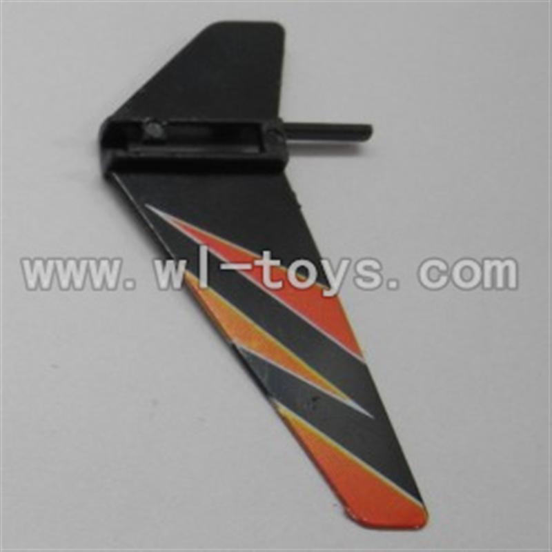 WL V911-21 Vertical wing(1pcs)-Orange WLtoys V911 WL V911-1 RC Helicopter Spare Parts WL Toys rc model