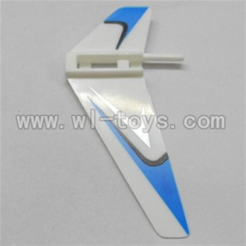 WL V911-22 Vertical wing (1pcs)-Blue WLtoys V911 WL V911-1 RC Helicopter Spare Parts WL Toys rc model