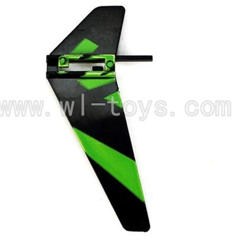 WL V911-24 Vertical wing (1pcs)-Green WLtoys V911 WL V911-1 RC Helicopter Spare Parts WL Toys rc model