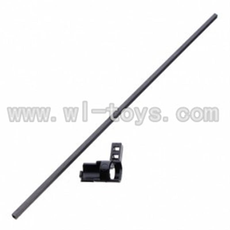 WL V911-34 Tail Boom Set with head WLtoys V911 WL V911-1 RC Helicopter Spare Parts WL Toys rc model