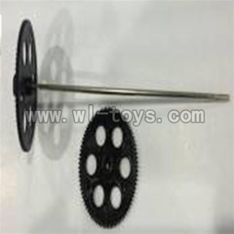 S39-parts-07 Upper main gear & Lower main gear with inner shaft SYMA S39 RC helicopter Spare Parts Syma TOYS model