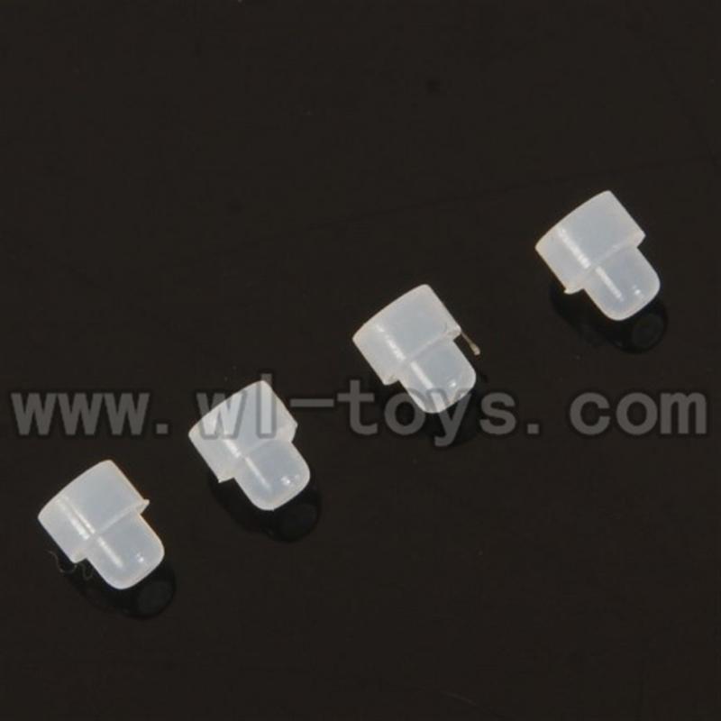 Wltoys V272-parts-10 Soft Rubber Foot Pad Set White(4PCS) WLTOYS V272 Quadcopter UFO WL V272 rc helicopter Spare-Parts WL toys model mini