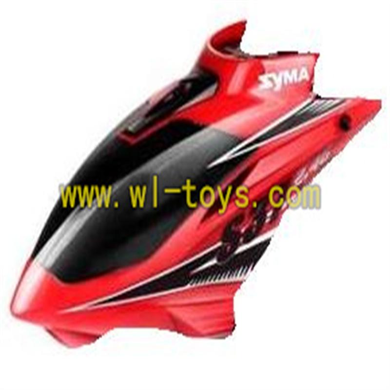 S37-parts-01 Head Cover(red)  SYMA X37 helicopter Syma X37 rc helicopter parts SYMARC X37 TOYS model