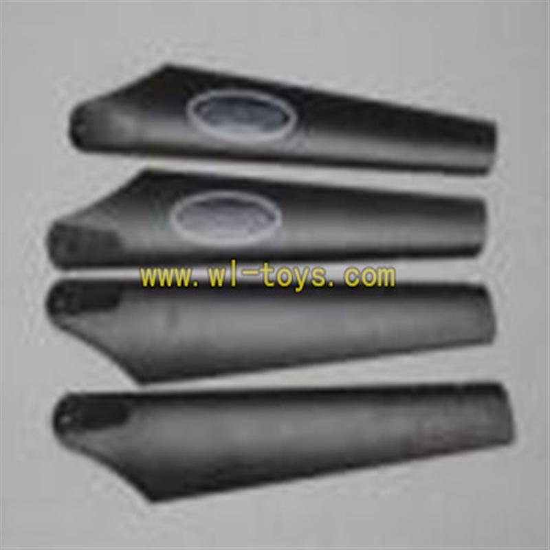 S37-parts-05 Main Blades(4pcs-2A+2b) SYMA X37 helicopter Syma X37 rc helicopter parts SYMARC X37 TOYS model