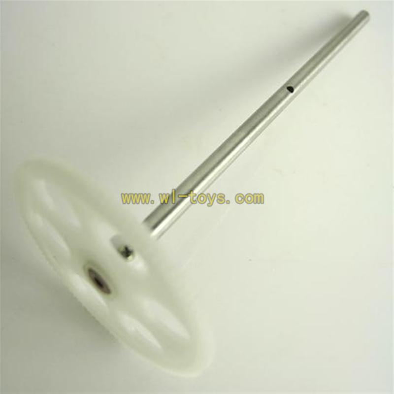S37-parts-27 Upper main gear with hollow pipe SYMA X37 helicopter Syma X37 rc helicopter parts SYMARC X37 TOYS model