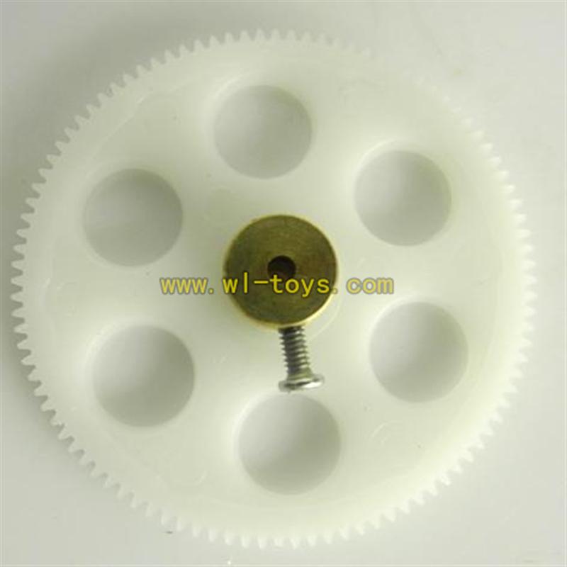 S37-parts-28 Lower main gear with copper sleeve SYMA X37 helicopter Syma X37 rc helicopter parts SYMARC X37 TOYS model