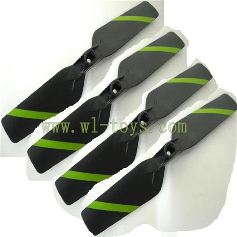 FX078-parts-04 Tail blade(4pcs) Feilun toys FX078 rc helicopter Spare parts FX 078 model Accessories
