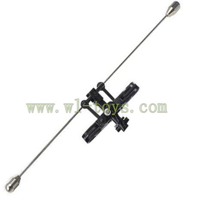 FX078-parts-21 Balance bar & short connect buckle(2PCS) & Main grip set & Head of the inner shaft & Long connect buckle(2pcs) & Round-shape buckle(2pcs) Feilun toys FX078 rc helicopter Spare parts