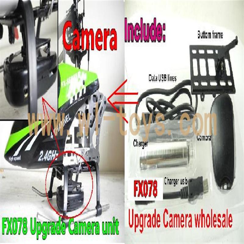 FX078 Camera unit-Upgrade parts-FX078 Helicopter Camera Unit Feilun toys FX078 rc helicopter Spare parts
