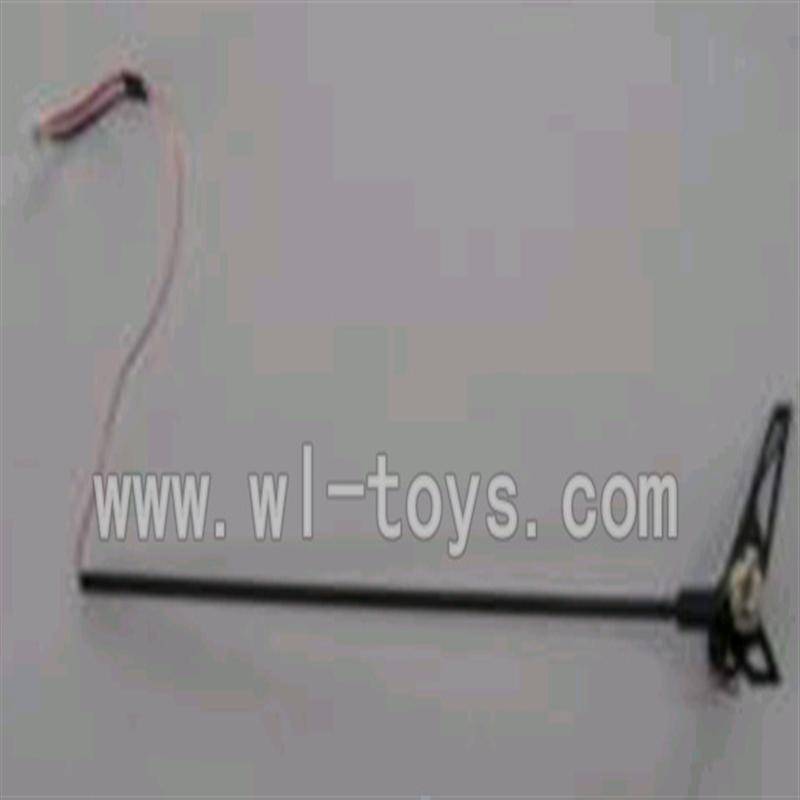 WLtoys v977-parts-20 Whole tail unit(Include the tail motor) WLtoys V977 rc helicopter Parts Wl toys V 977 Model helikopter Accessories