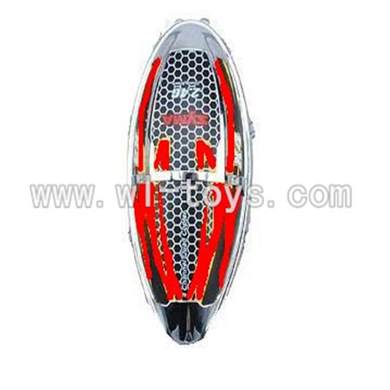 SYMA-X4-parts-01 Window Hood-Red SYMA X4 Quadrocopter SYMARC X4 TOYS model and Syma X4 rc helicopter parts