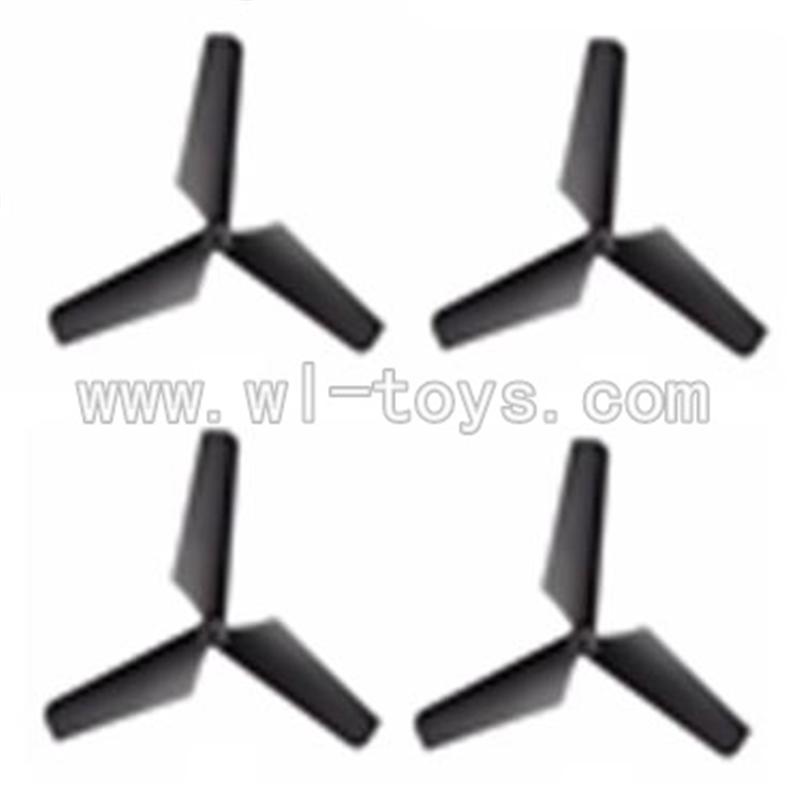 SYMA-X4-parts-03 Main Blades(4PCS-Black) SYMA X4 Quadrocopter SYMARC X4 TOYS model and Syma X4 rc helicopter parts