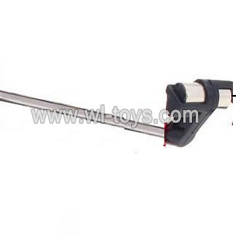 SYMA-F4-parts-28 Tail Assembly(Long tail pipe & Tail cover with tail motor and tail blade) SYMA F4 rc helicopter Spare parts SYMA TOYS model F4 helikopter Accessories