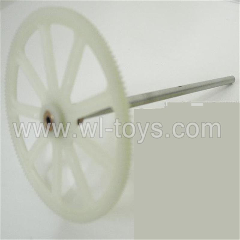 BR6098T-parts-12 Upper main gear with hollow pipe BORONG BR6098T RC Helicopter Parts BR 6098T toys model helikopter Accessories