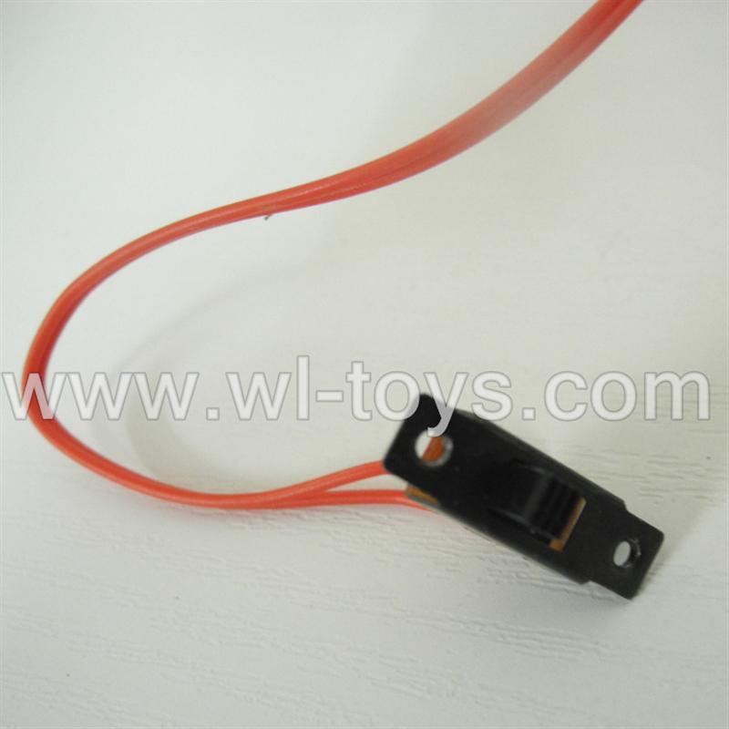 BR6098T-parts-19 Switch with wire and plug BORONG BR6098T RC Helicopter Parts BR 6098T toys model helikopter Accessories