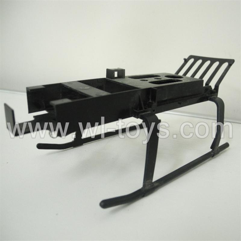 BR6308-parts-05 Landing skid BORONG toys model BR6308 RC Helicopter Parts BR 6308 helikopter Accessories