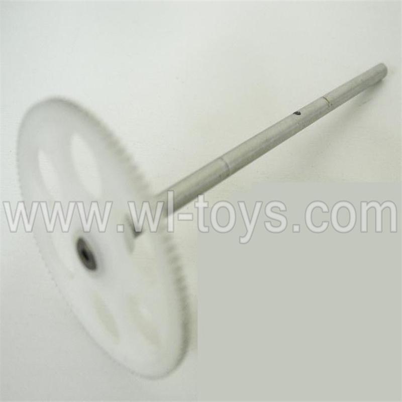 BR6308-parts-07 Upper main gear with hollow pipe BORONG toys model BR6308 RC Helicopter Parts BR 6308 helikopter Accessories