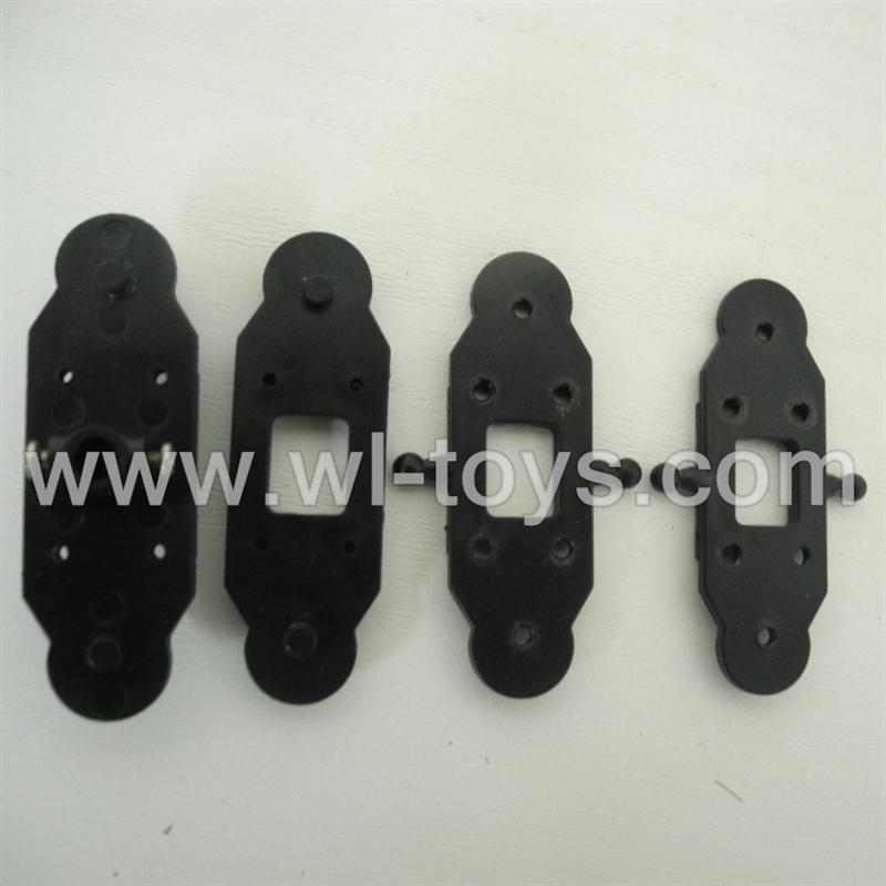 BR6308-parts-11 Upper main blade grip set & Lower main blade grip set BORONG toys model BR6308 RC Helicopter Parts BR 6308 helikopter Accessories