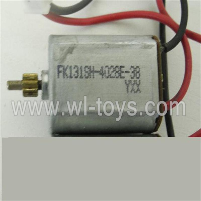 BR6308-parts-18 Main motor with short shaft and gear BORONG BR6308 RC Helicopter Parts BR 6308 toys model helikopter Accessories
