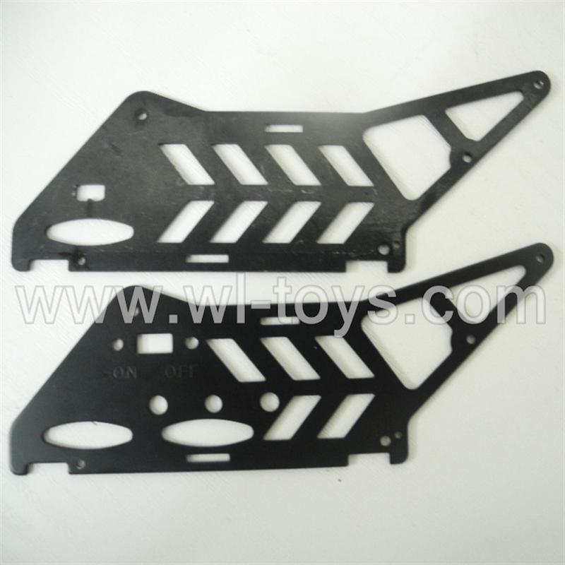 BR6308-parts-31 Main Frame A(2PCS) BORONG BR6308 RC Helicopter Parts BR 6308 toys model helikopter Accessories