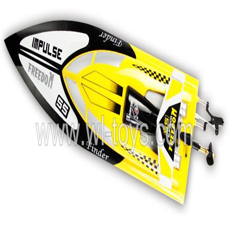 WL912-boat-parts-21 BNF(Only boat,no battery,no charger,no Transmitter)-Yellow WLtoys WL912 rc Boat,WL toys WL912 Model WL 912 parts