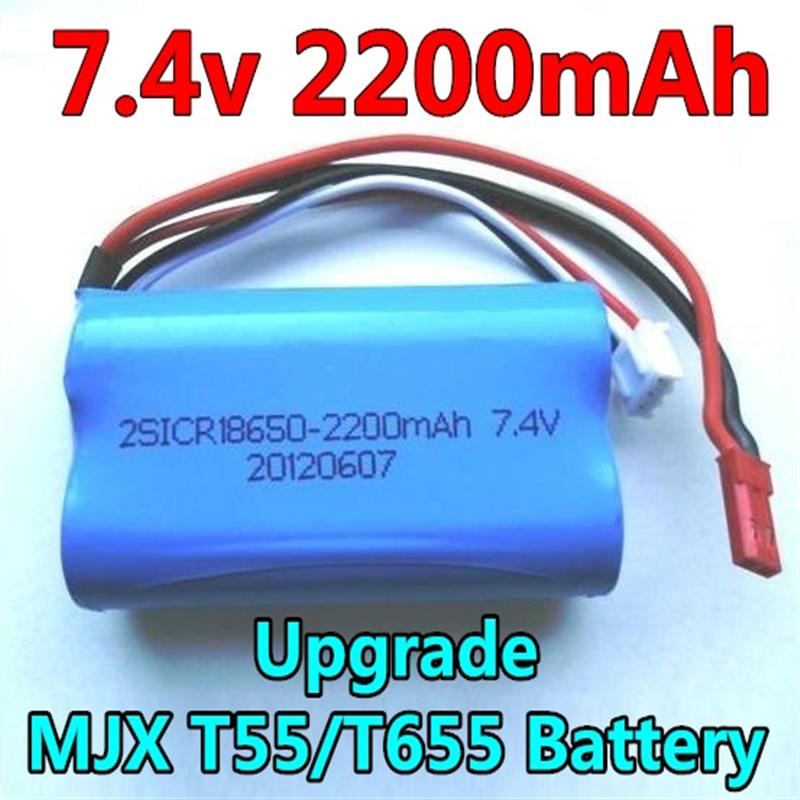 mjx T55 parts Battery 7.4v 2200mah 15C,MJX T655 T55 RC Helicopter Spare Parts