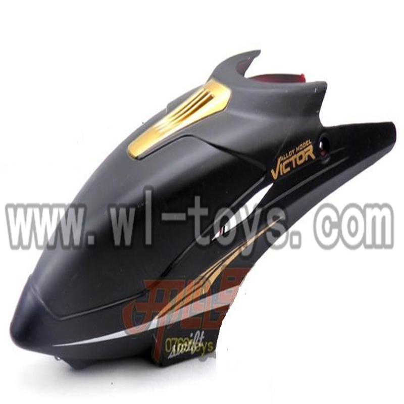 H227-21-parts-03 Hover,Head cover(Square shape black) Can use for HTX H227-21,H227-23,H227-25,H227-26,h227-27 RC Helicopter