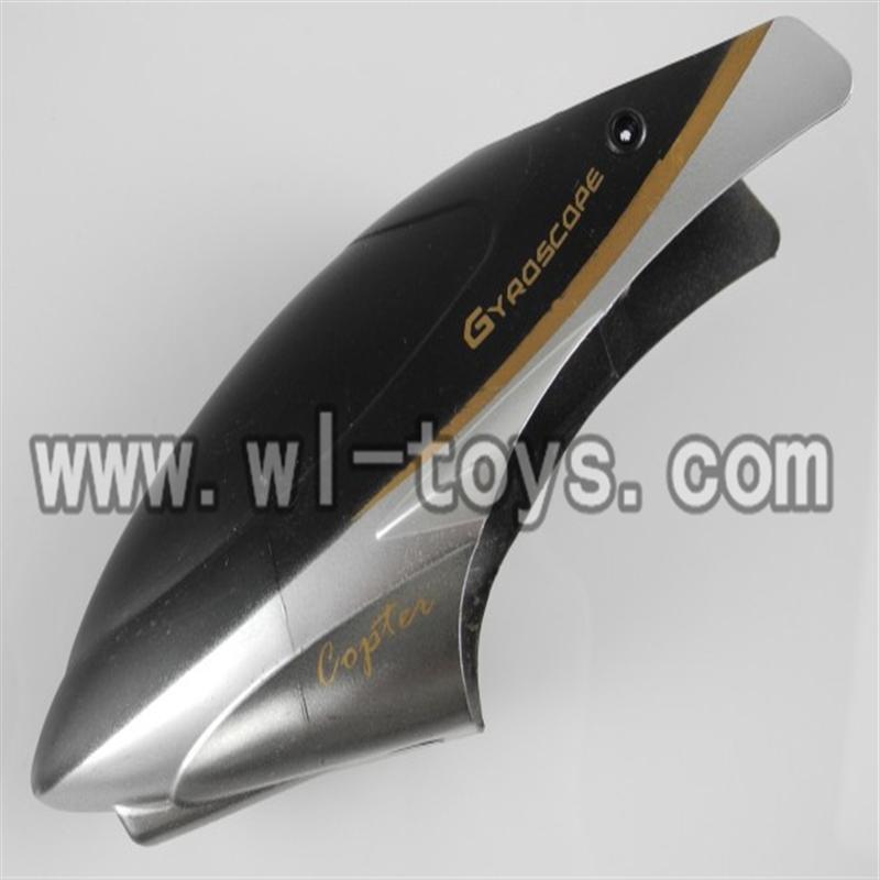 H227-25-parts-04 Hover,Head cover(Round shape black) Can use for HTX H227-21,H227-23,H227-27,H227-26 RC Helicopter