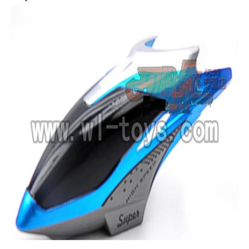 H227-20-parts-01 Hover,Head cover(Blue),Can use for HTX model toys H227-20,H227-22,H227-24 RC Helicopter