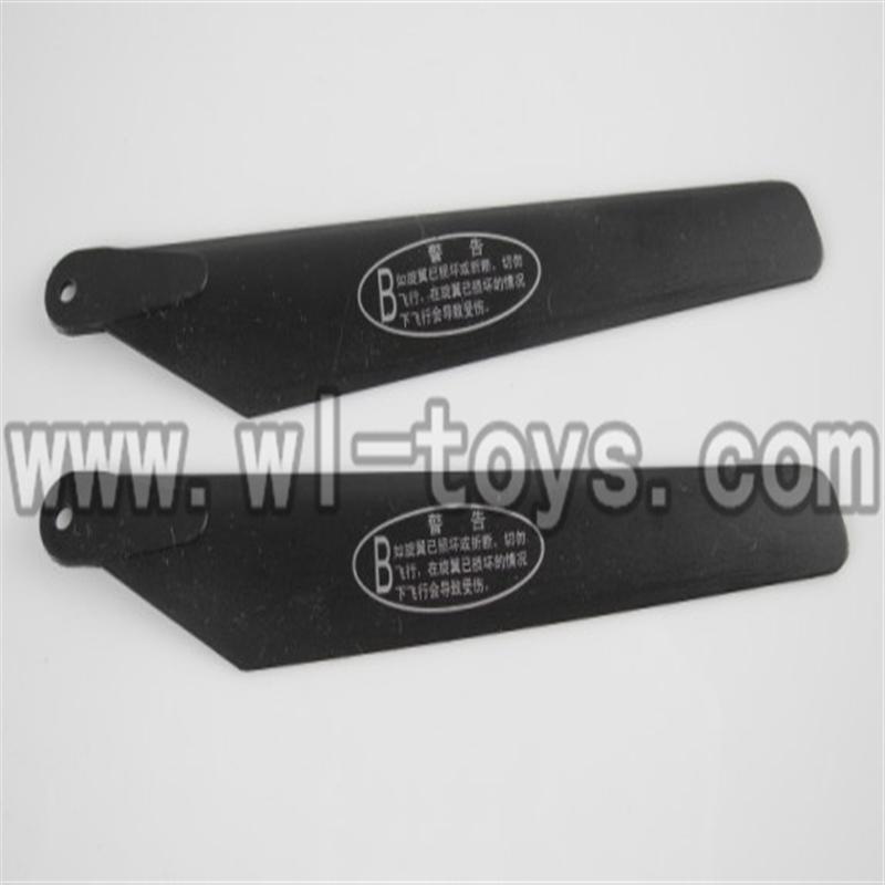 H227-20-parts-07 Lower main blades(2B),Can use for HTX model toys H227-20,H227-22,H227-24 RC Helicopter