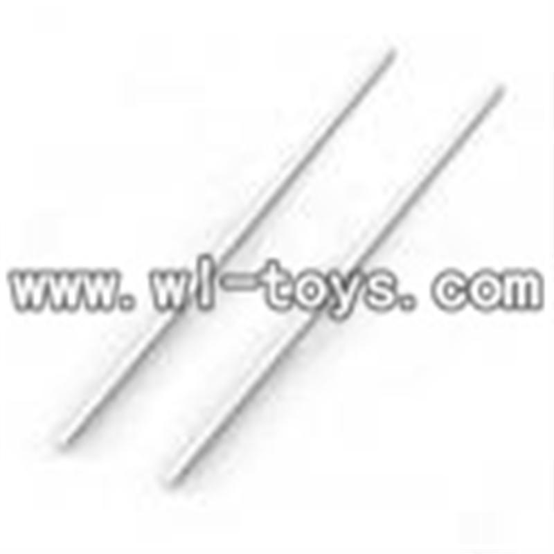 H227-20-parts-24 Support pipe(2pcs),Can use for HTX model toys H227-20,H227-22,H227-24 RC Helicopter