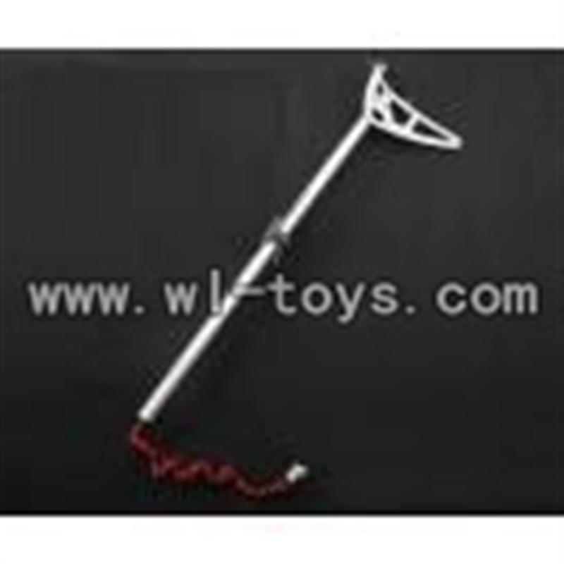 H227-20-parts-26 Tail unit(Tail pipe&tail motor&Tail cover&Tail Decoration21 Tail Decoration-Verticle&Horizontal wing&Fixture),Can use for HTX model toys H227-20,H227-22,H227-24 RC Helicopter