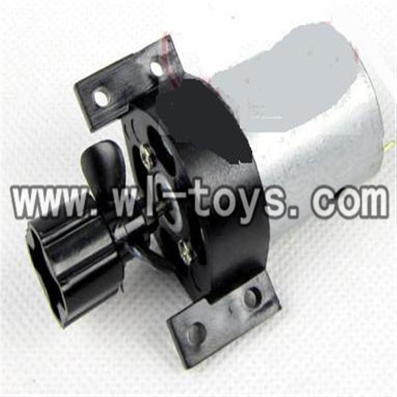Double-horse-7000-01 Main motor with Drive shaft connections and fixtures,shuang ma 7000 rc boat and dh 7000 parts