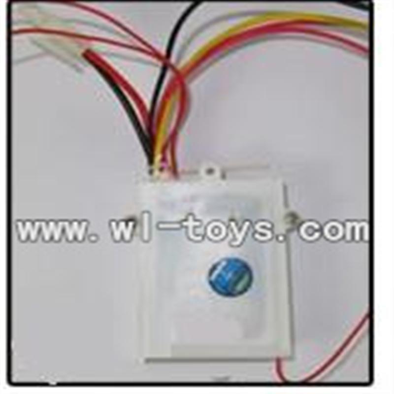 Double-horse-7004-05 Receiver boax with circuit board Frequency:(27.145MHZ/40.68MHZ/49.86MHZ),Can use for shuang ma 7008,dh 7004 rc boat parts