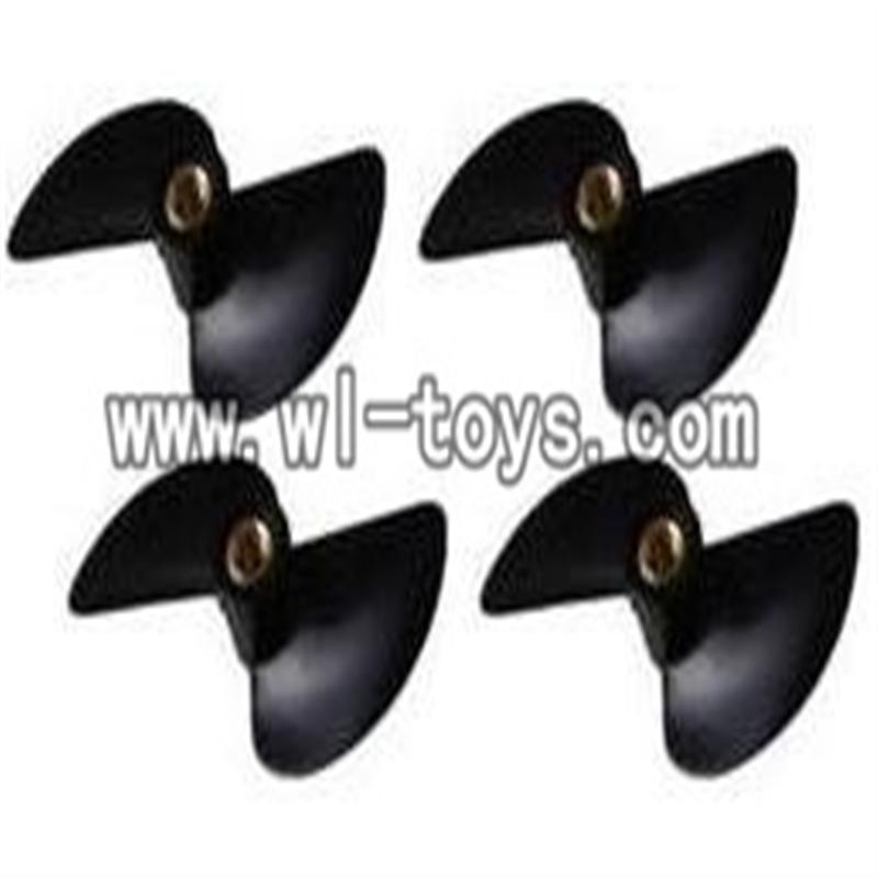 Double-horse-7010-04 Rotor blade(4pcs),shuang ma 7010 rc boat and dh 7010 parts