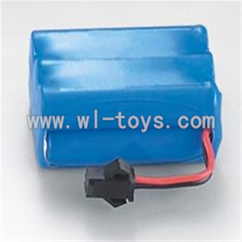 double horse 7009-parts-01 Battery with Black plug(7.2v 650mah)-The old version of black SM jack,shuang ma 7009 rc boat and dh 7009 parts