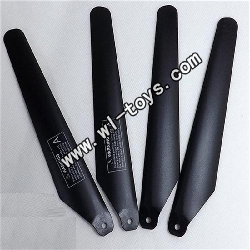 MJX-T56-parts-03 Main blades(4pcs-2A+2B) MJX T656 RC helicopter parts MJX toys T56 model Accessories
