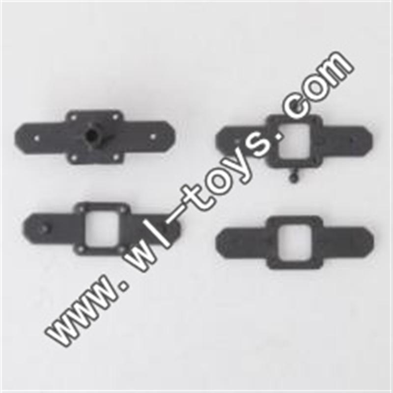 MJX-T57-parts-06 Upper main grip holder & Lower main grip holder MJX T57/T657 RC helicopter parts MJX T657 toys model Accessories