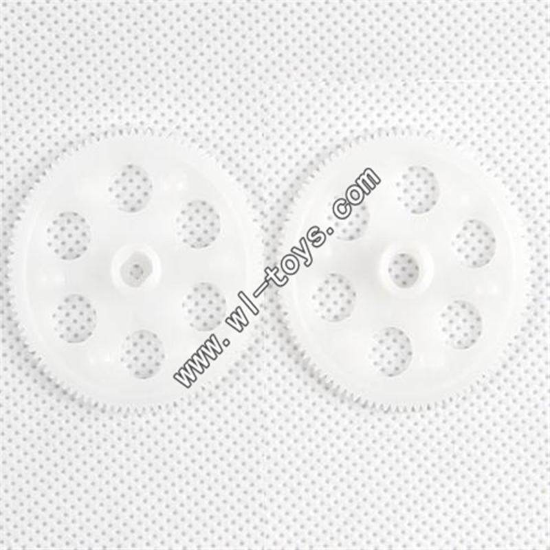 MJX-T57-parts-11 Upper main gear & Lower main gear MJX T57/T657 RC helicopter parts MJX T657 toys model Accessories