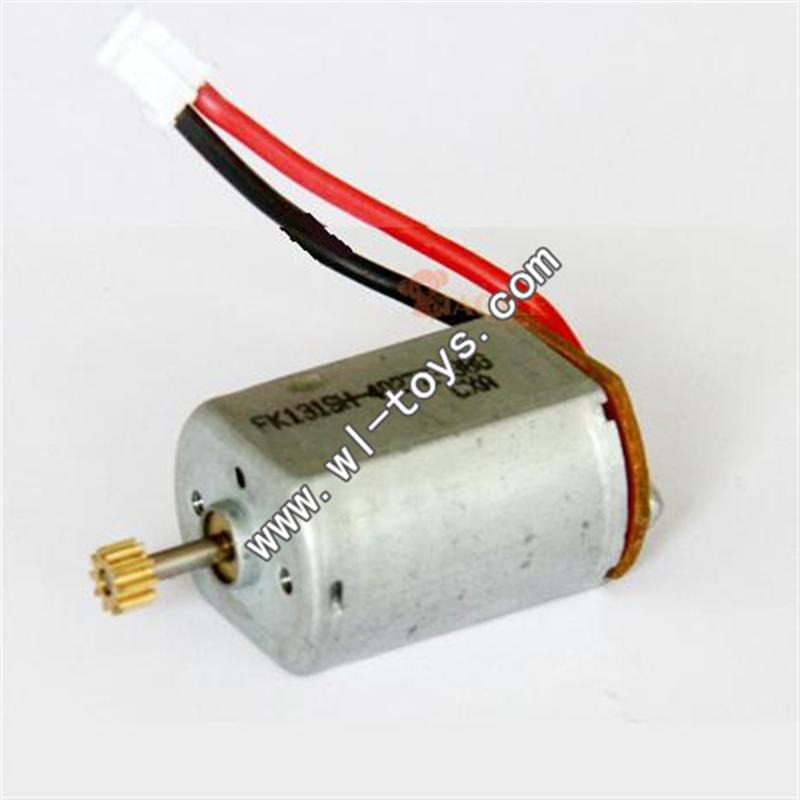 MJX-T57-parts-14 Main motor with long shaft and gear MJX T57/T657 RC helicopter parts MJX T657 toys model Accessories